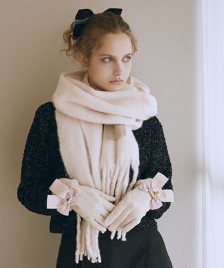 Maison de FLEUR フリンジストール Light Pink