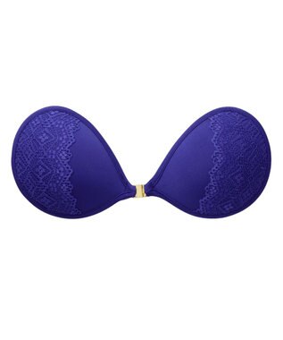 BRADELIS New York 【NuBra / ボリュームアップ】パテッドヌーブラ  ワイルド デザインヌーブラ ブルー