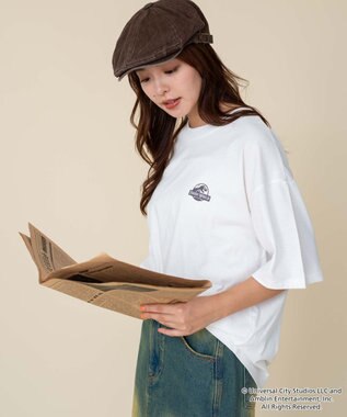WEGO 【ユニセックス着用ITEM/SMLサイズ展開】JURASSIC　PARKグラフィックT（S） 柄3