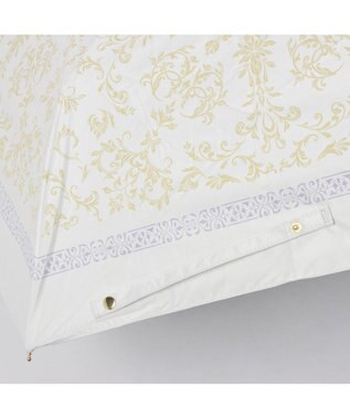 UNBILLION カシュネ cachenez /【晴雨兼用　日傘　UVカット率・遮光率100％生地使用 】PUエパヌイールアラベスクミニ折りたたみ傘 イエロー