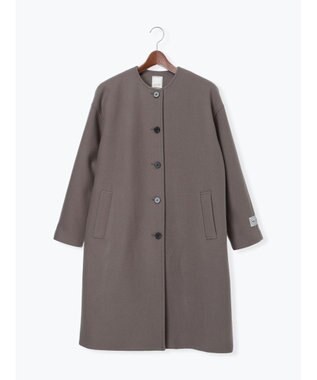 Te chichi ウールメルトンノーカラーロングコート《2025winter catalog item》 モカ