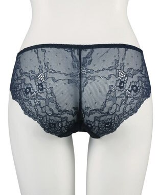 San-ai Resort（三愛水着楽園） エレガントコレクション2310デザインバックレースショーツ  【northerly】 ネイビー