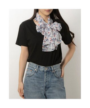 UNBILLION カシュネ cache nez / 花柄シフォンスカーフ