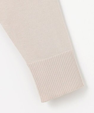 J.PRESS LADIES S 【洗える】ニットポロ カーディガン ベージュ系