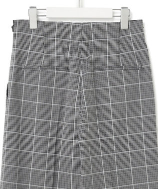 23区 【洗える】ガンクラブプレイドチェック パンツ グレーチェック