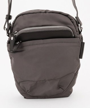 Y'SACCS ポリエステルツイル ポシェット ダークグレー