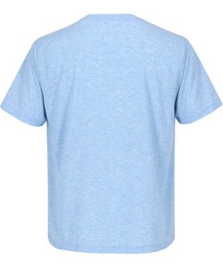 CW-X 【UNISEX】 CW-X トップス Ｔシャツ 半袖 3分袖 Ｕネック 吸汗速乾(本体) ユニセックス DLR115 /ワコール サックス