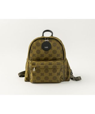 MIYABIYA La quoh with kirakaracho 南蛮七宝ベーシックプリント NEWリュック 鶯(カーキ)