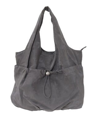 Green Parks ａｎｄｍｉｋｋａ．合皮ドロストバルーンバック Gray