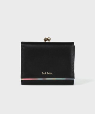 Paul Smith スプレースワールトリム がま口財布 ブラック
