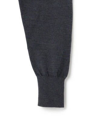 JOSEPH HOMME 【HIGH GRADE LINE】ヤマガタメリノ  モックネックニット ネイビー系