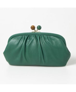 UNBILLION ペルケ perche / ジェムストーンがま口長財布