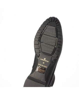 Riz raffinee <Riz raffinee>ウエッジヒールショートブーツ ブラックスエード