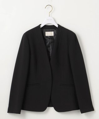 ANY SIS S 【保温効果/ストレッチ】シリーズ累計13万枚突破！ビューティサーモ ノーカラージャケット ブラック