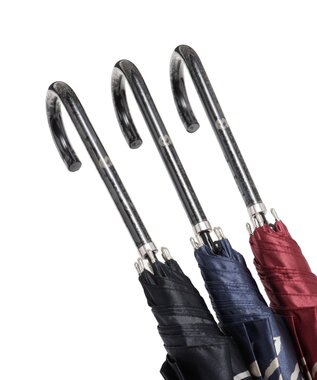 MOONBAT 【雨傘】ミラ・ショーン (mila schon) 薔薇 ナイロンサテン 長傘 ネイビーブルー