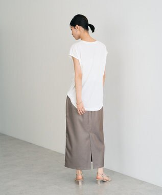 YECCA VECCA フォトプリントノースリーブTee Off White
