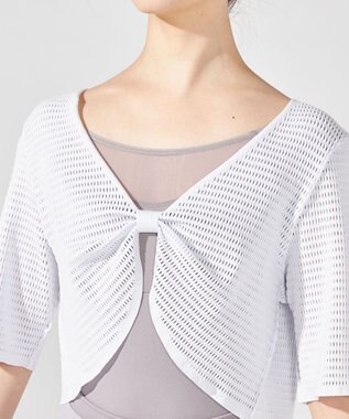 Chacott メッシュニット２Wayトップ アイリス