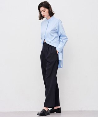 uncrave TWドビードスキン ベーシックトラウザー ネイビー