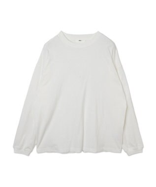 WEGO ビッグコットンT（LS） ホワイト