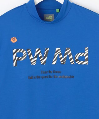 PW CIRCULUS 【UVカット / 吸水速乾 / 伸縮性抜群】【MEN】メッシュポケットモック ブルー系