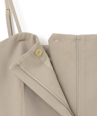 UNFILO L 【洗える/ストレッチ】イージーチノビスチェ ベージュ