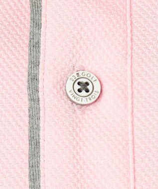 23区GOLF 新色追加！全色揃えたくなる逸品【MEN】【WEB限定/消臭/UV/吸汗速乾】カノコポロシャツ ピンク系
