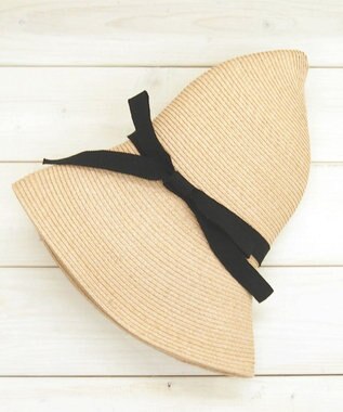 石田製帽 ラフィアブレード ソフトハットセーラ ナチュラル