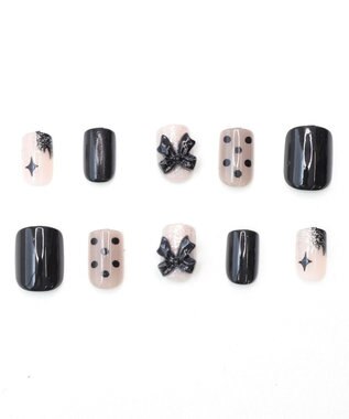 WEGO デザインショートネイルチップ 柄7