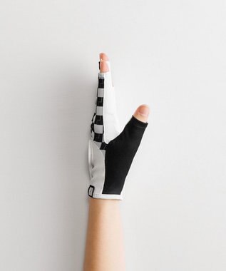 ORuKuBET GOLF - MAMIJIRO (WOMEN)【両手用・ネイルカット・グリップ力・吸汗速乾性・UVカット】 ブラック