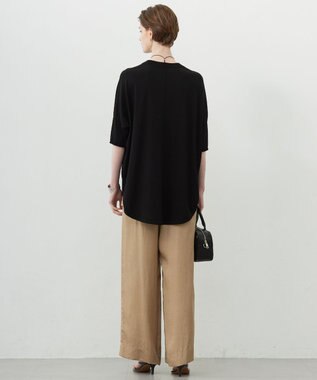 ICB L 【人気のため新色追加・接触冷感・UVカット・洗える】 VIS/NYハイゲージ プルオーバー ブラック系