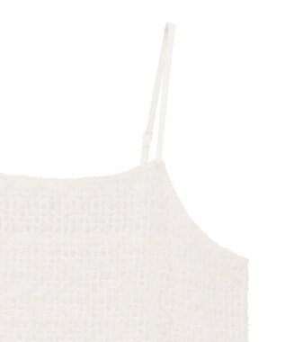 Green Parks レースキャミチュニック White