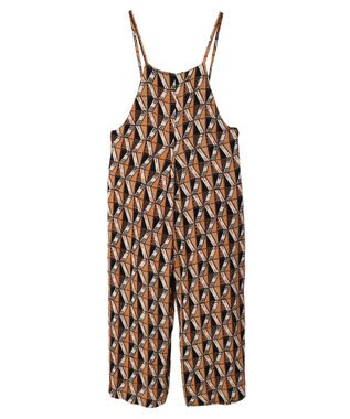 Green Parks ＫＢＦ　アフリカ柄サロペット Camel