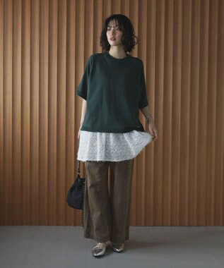 Green Parks レースキャミチュニック White