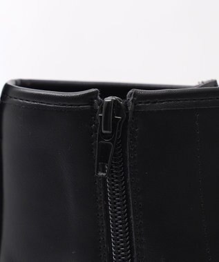 WEGO レースアップショートブーツ ブラック