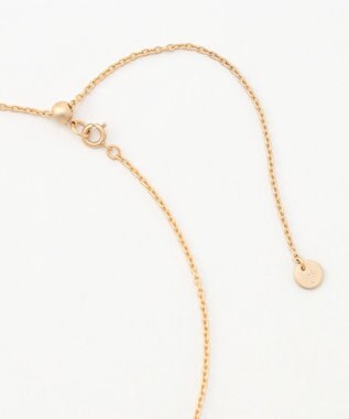 自由区 メッセージラウンド ネックレス マットゴールド