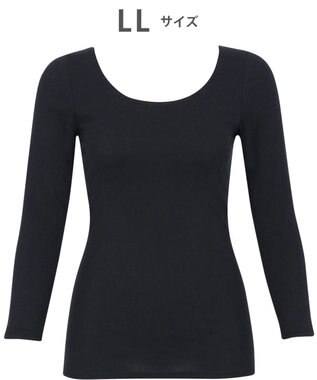 WACOAL あったかインナー 【ふんわりあったか】 8分袖 長袖 天綿オーガニックを使用 あたたかい ムレにくい しなやかでやわらかい 3Lまで対応 大きいサイズ レディース CLD310 /ワコール