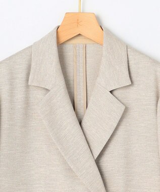 組曲 ライトリネンライク ジャケット ベージュ系