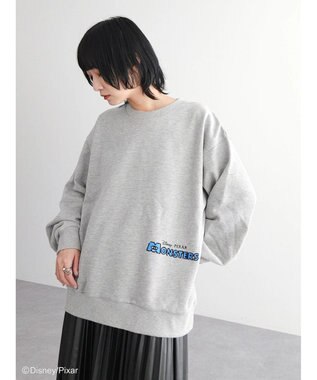 Green Parks モンスターズ・インク／バックプリントプルオーバー Gray Mixture