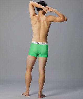 WACOAL MEN ボクサーパンツ <CITEN>コラボ 【PANTS HOLIC】 ユニセックス ワンサイズ(S-LL) 立体成型 前閉じ 下着 GT3555 /ブロス バイ ワコールメン グリーン