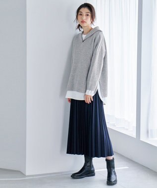 ANY ロングスリーブ テールＴシャツ オフ