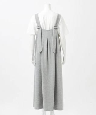 23区 【GOLD LABEL】シャギーウール ワンピース グレー系