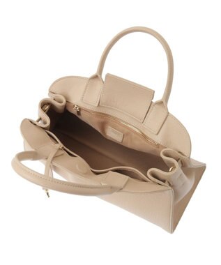 YECCA VECCA 【story.】ベルトハンドバッグ Light Beige