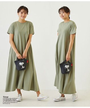 ROOTOTE 8242【スヌーピー：インテリアトート】/ IP.ポーノ.ベビールー.ピーナッツ-6T 01：スヌーピー