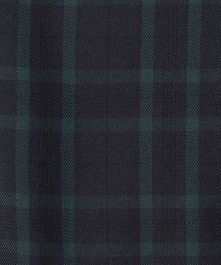 ANY KIDS チェック ジャンパースカート ブラックウォッチ