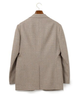 J.PRESS MEN 【NEWSTAGE】シルキーソフトツイード ジャケット/総裏 ベージュ系