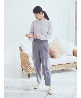 earth music&ecology ２ｗａｙフリルブラウス Light Pink