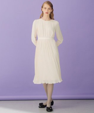 TOCCA 【洗える！】STAIRWAY ドレス ベージュ系