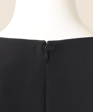 23区 S 【APPLAUDIR】ダブルクロス ドレス ブラック