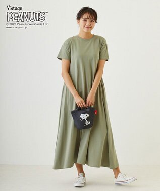 ROOTOTE 8242【スヌーピー：インテリアトート】/ IP.ポーノ.ベビールー.ピーナッツ-6T 01：スヌーピー