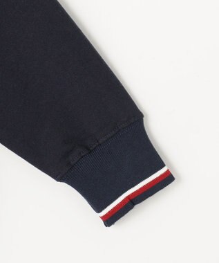 J.PRESS KIDS 【100-130cm】ミニ裏毛 ハーフジップ トレーナー ネイビー系